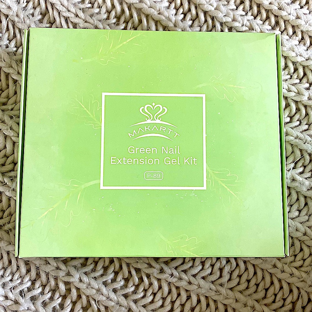 Makartt Green Nail Extension Gel Kit